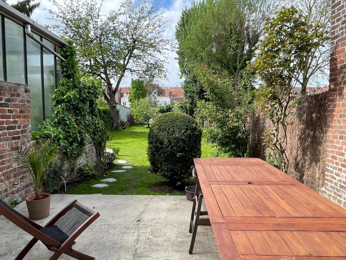 La Chambre Jaune Maison Avec Grande Terrasse Et Garage Prive Villa Lila Exterior foto